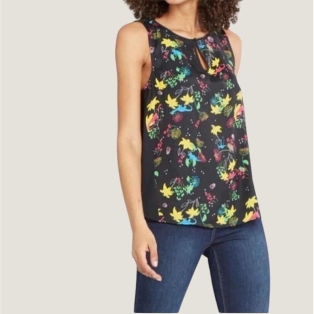 5/$15 | Modcloth | ‘Double Dare’ Sleeveless Top | NWT - Picture 2 of 14